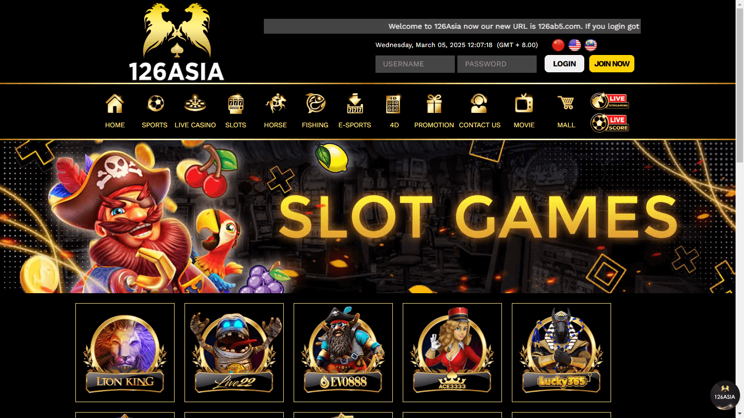 126Asia Casino