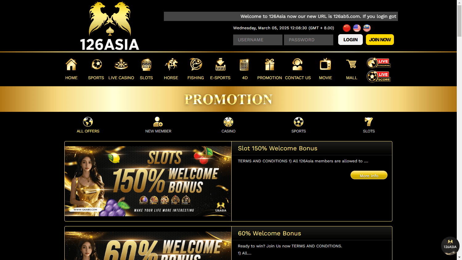 126Asia Casino
