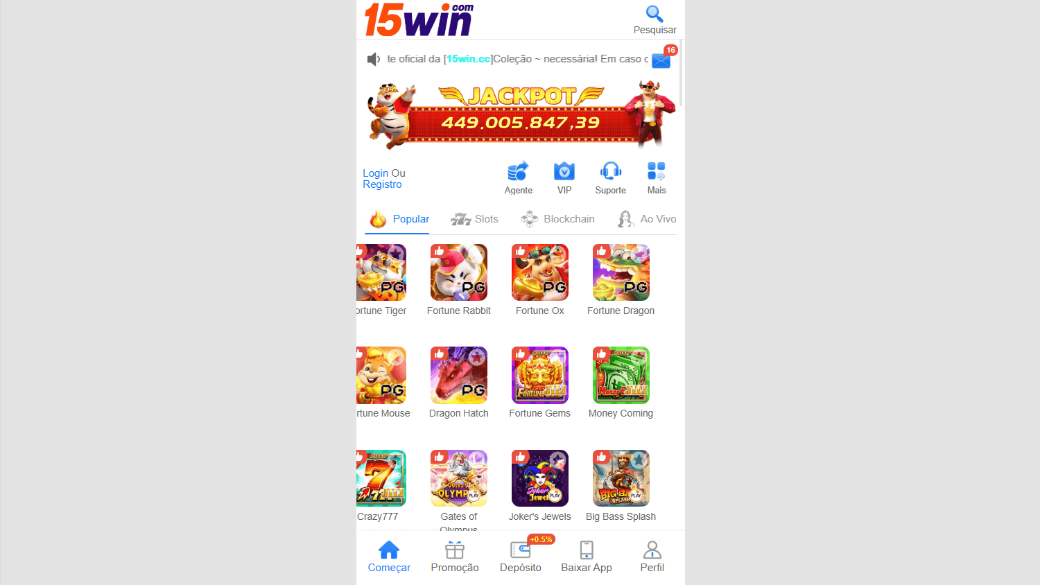15win Casino