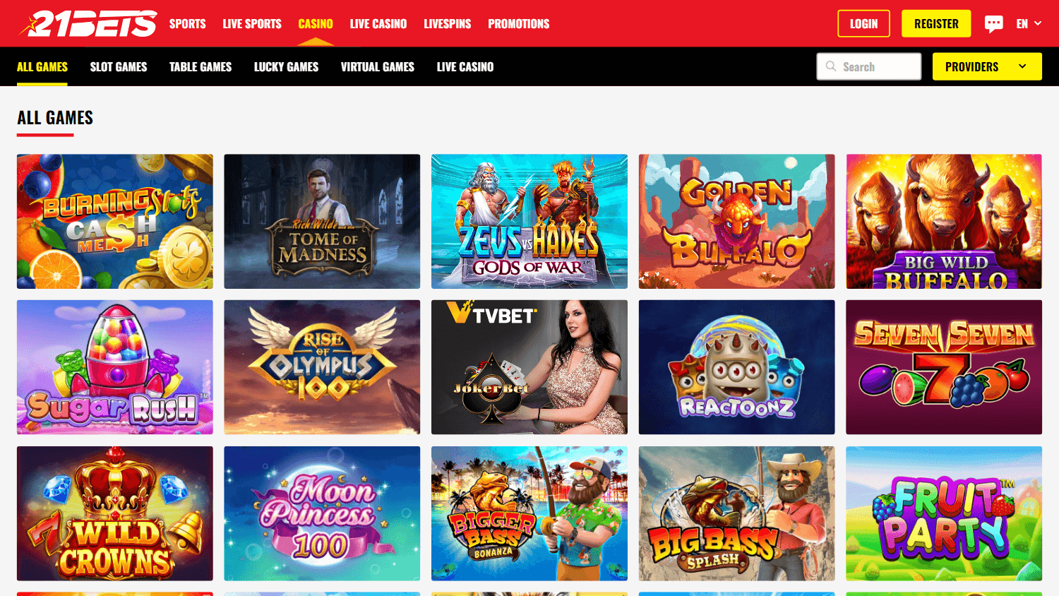 21bets Casino
