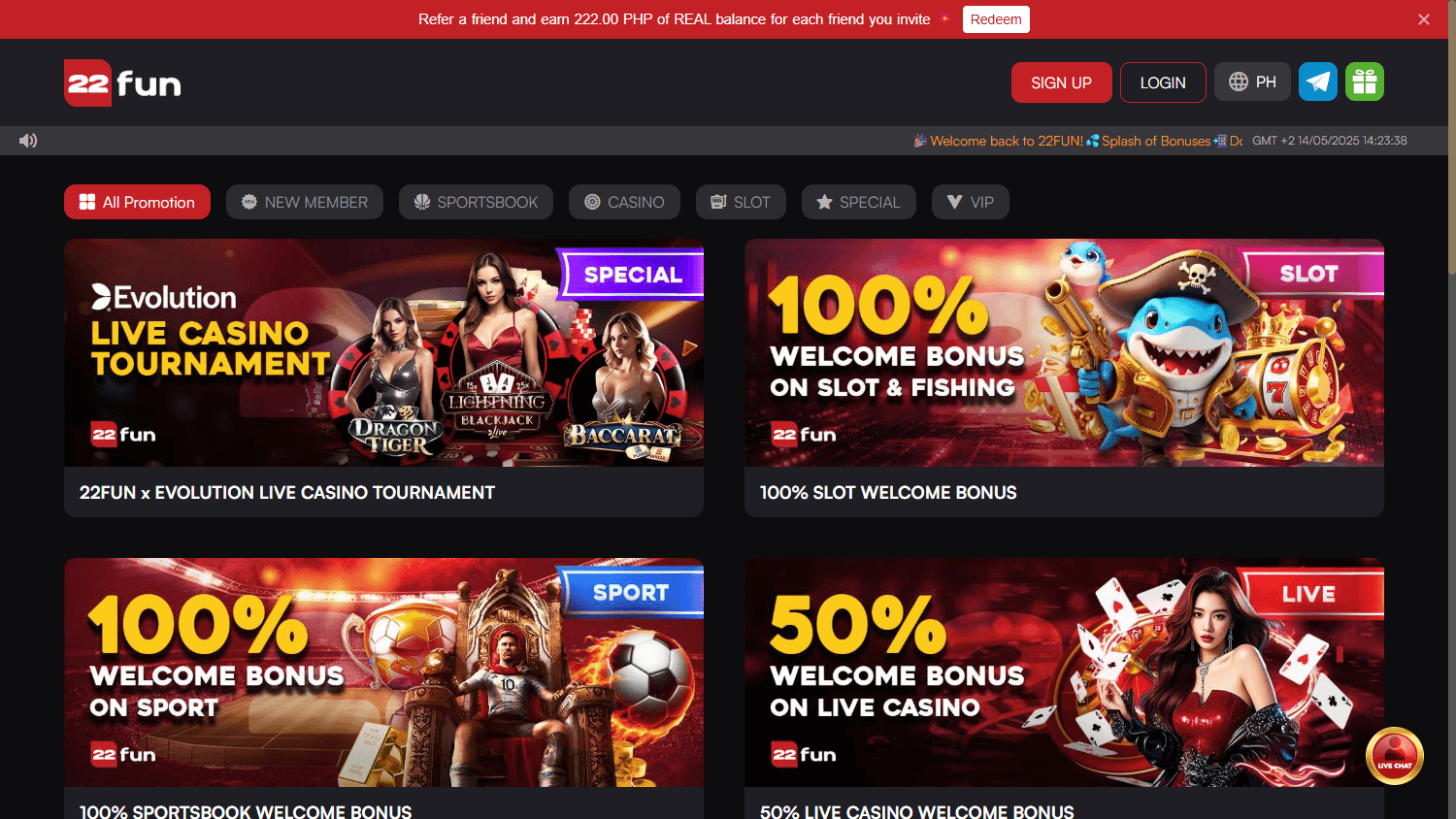 22Fun Casino