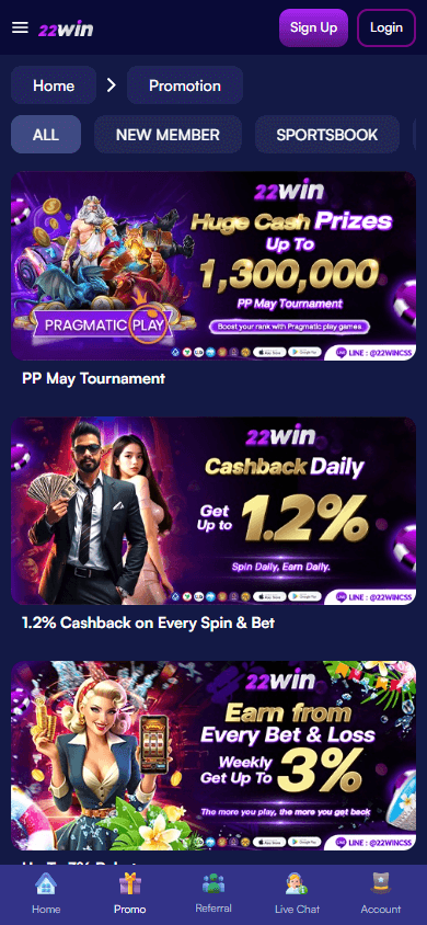 22Win Casino