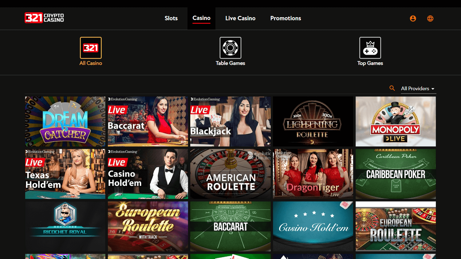 321CryptoCasino