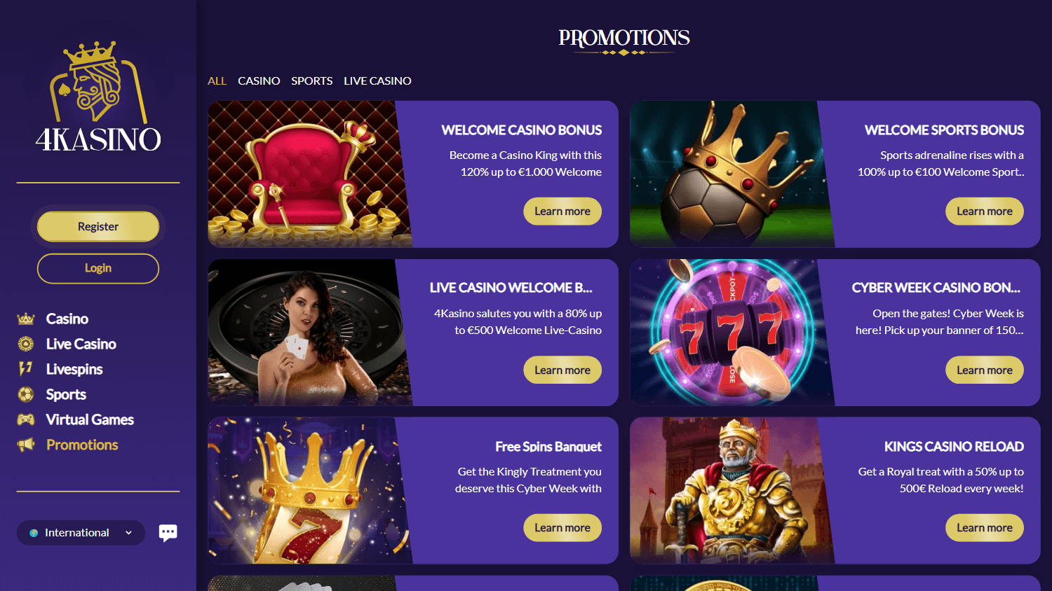 4Kasino Casino