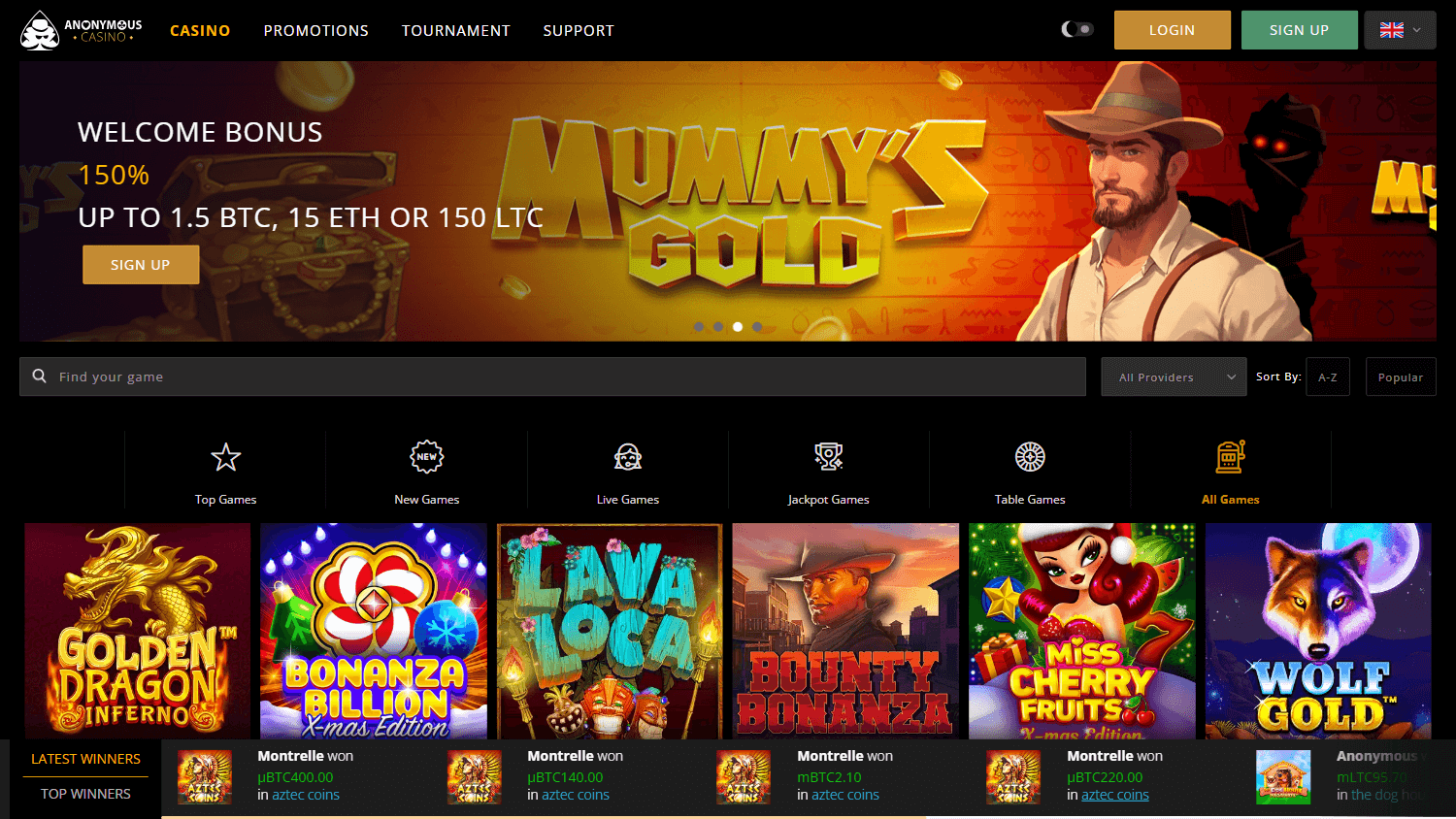 Anonymous Casino
