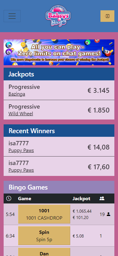 BabsysBingo Casino