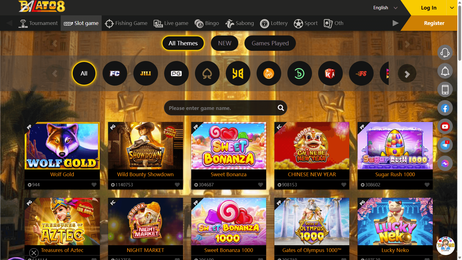 Balato8 Casino