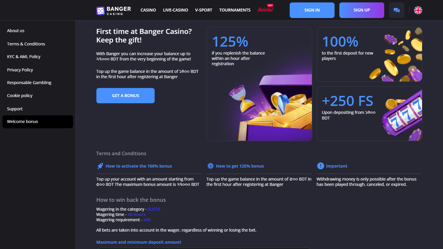 Banger Casino