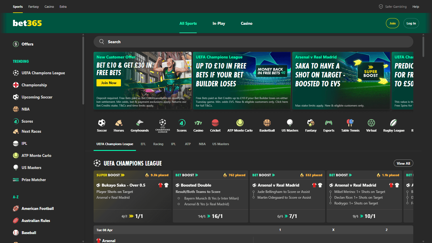 Bet365 Casino