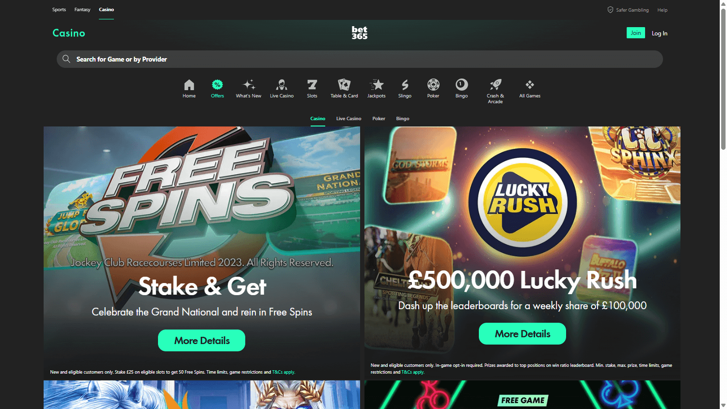 Bet365 Casino