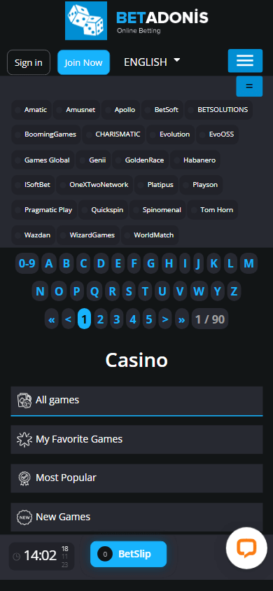 BetAdonis Casino