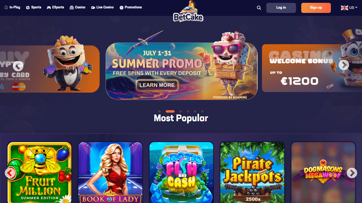 Betcake Casino