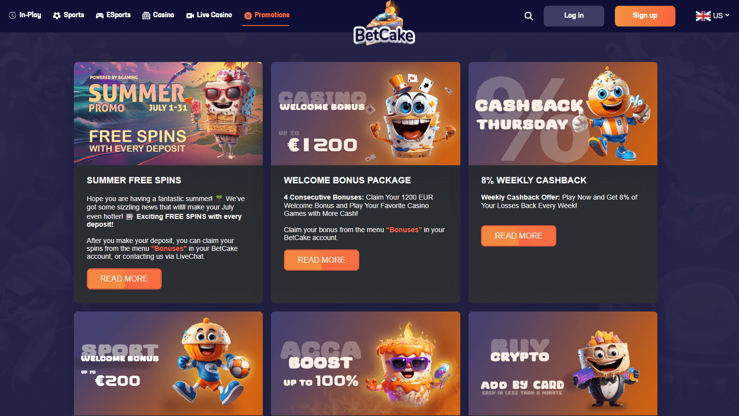 Betcake Casino