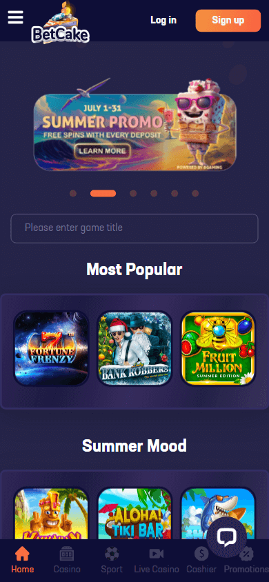 Betcake Casino