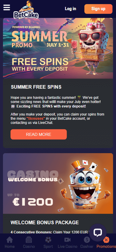 Betcake Casino