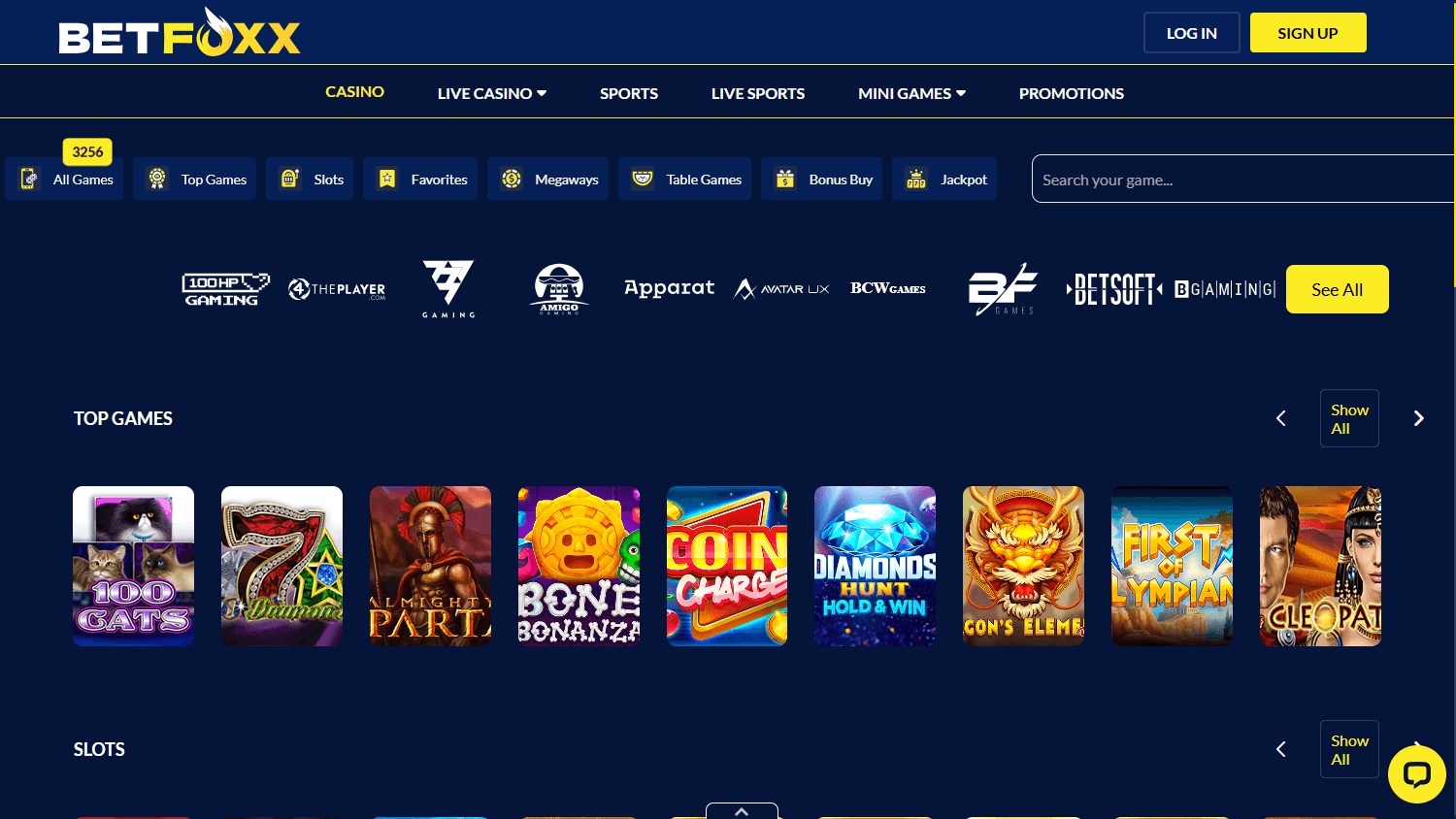 BetFoxx Casino