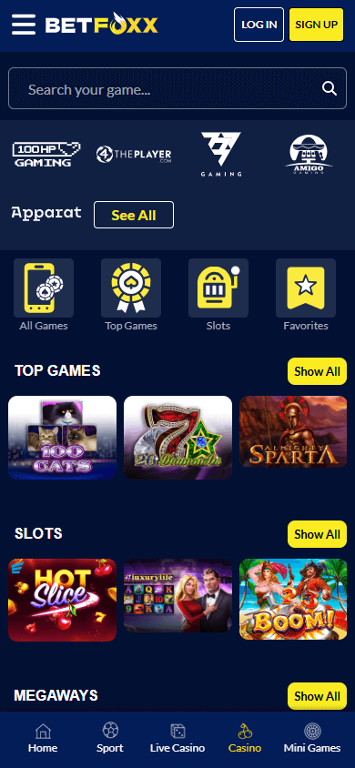 BetFoxx Casino