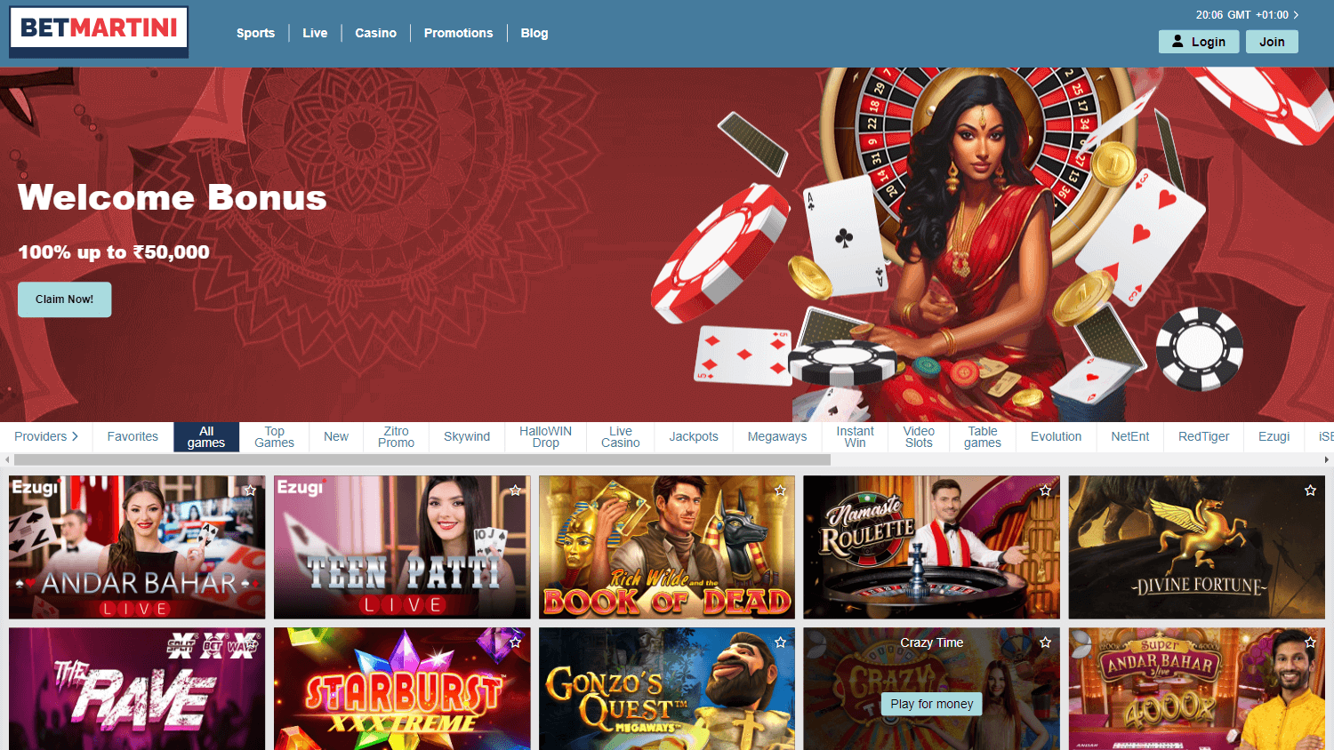 BetMartini Casino