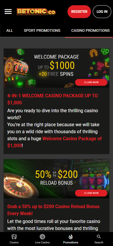 Betonic Casino