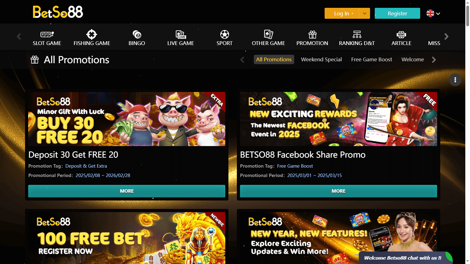 Betso88 Casino