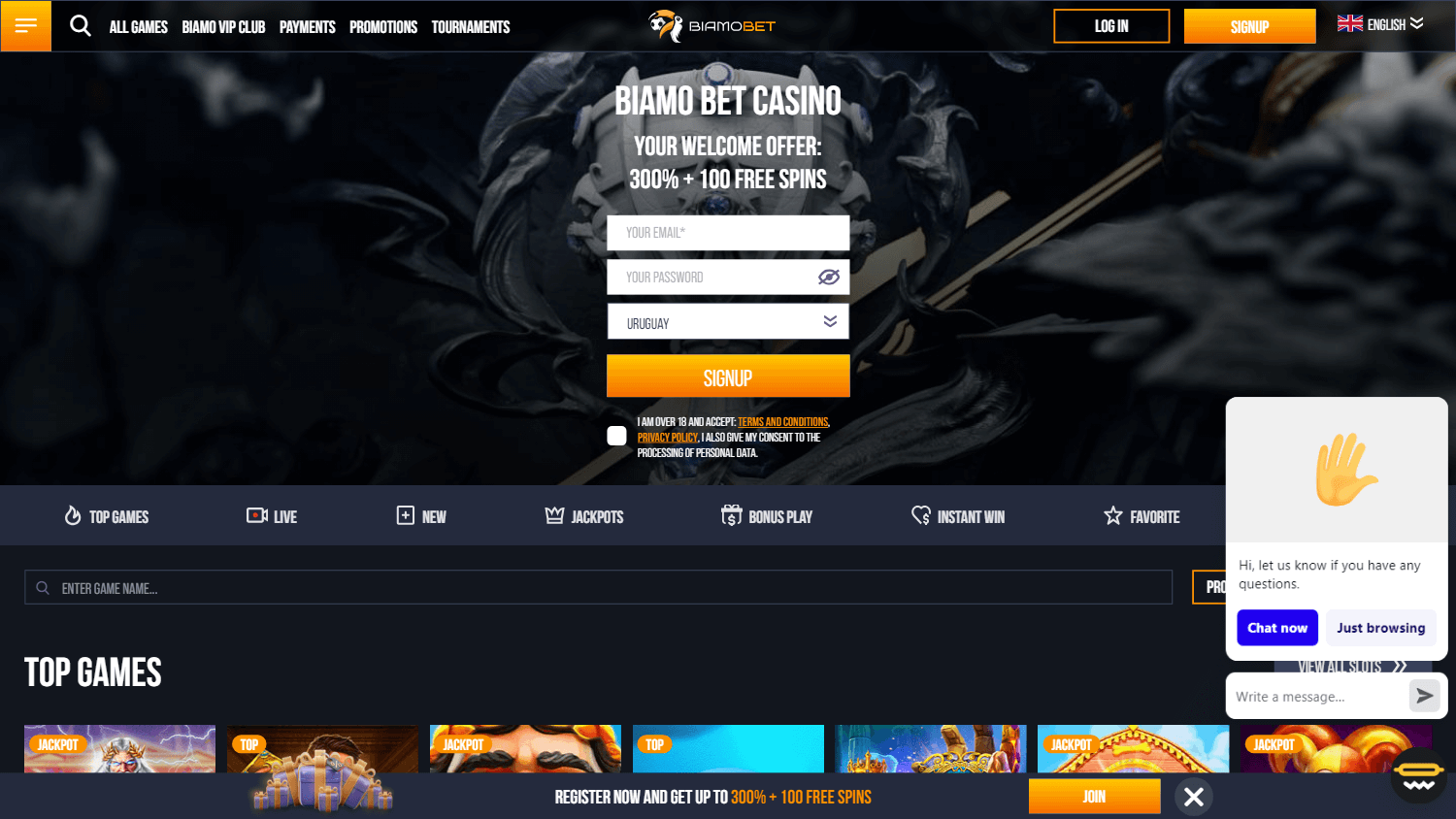 BiamoBet Casino