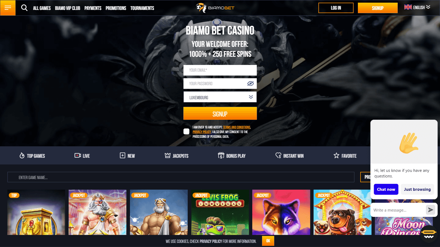 BiamoBet Casino