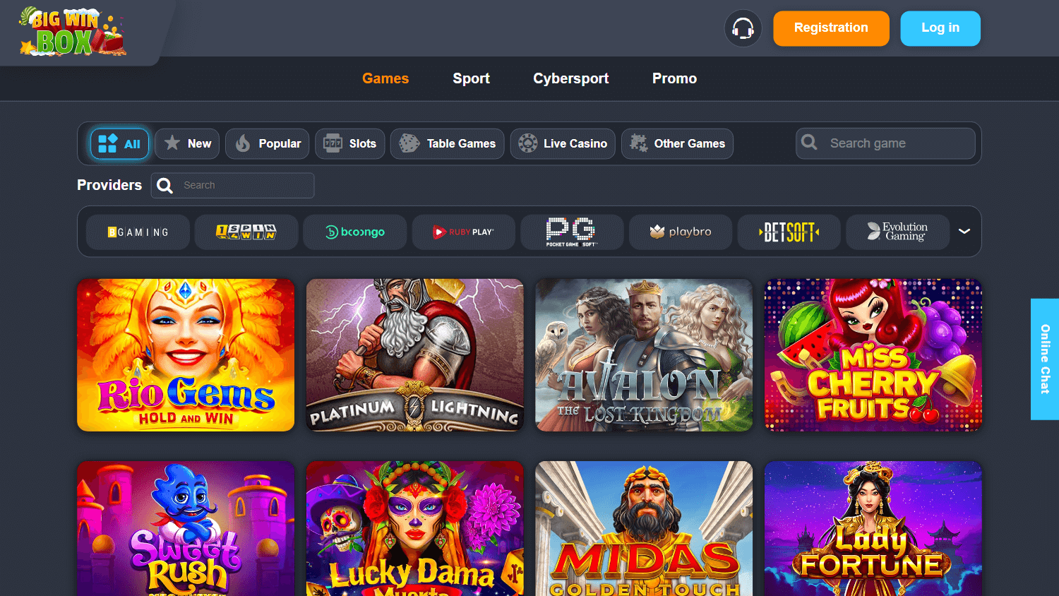 Big Win Box Casino