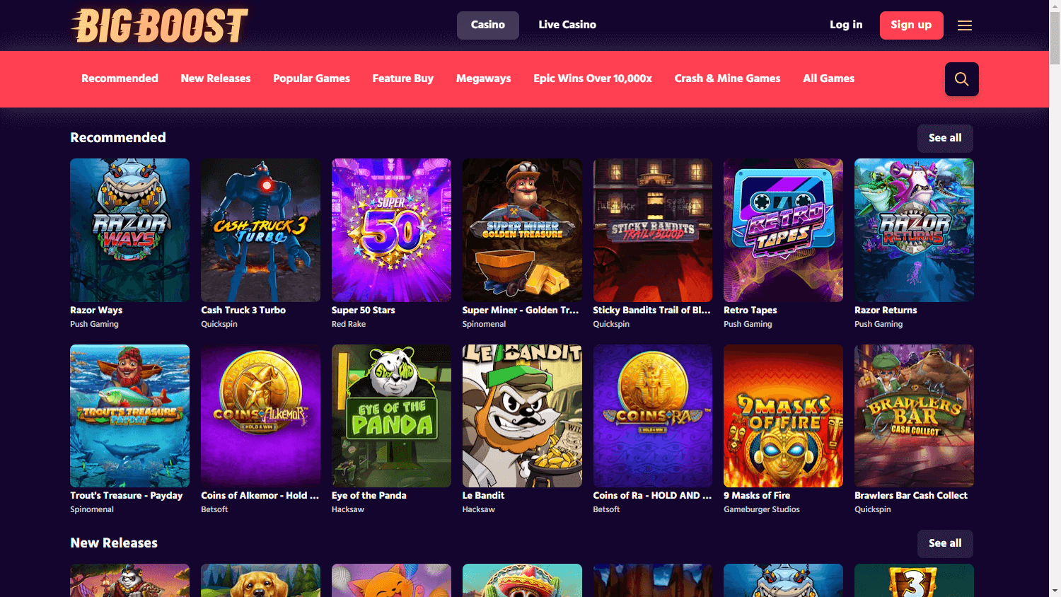 BigBoost Casino