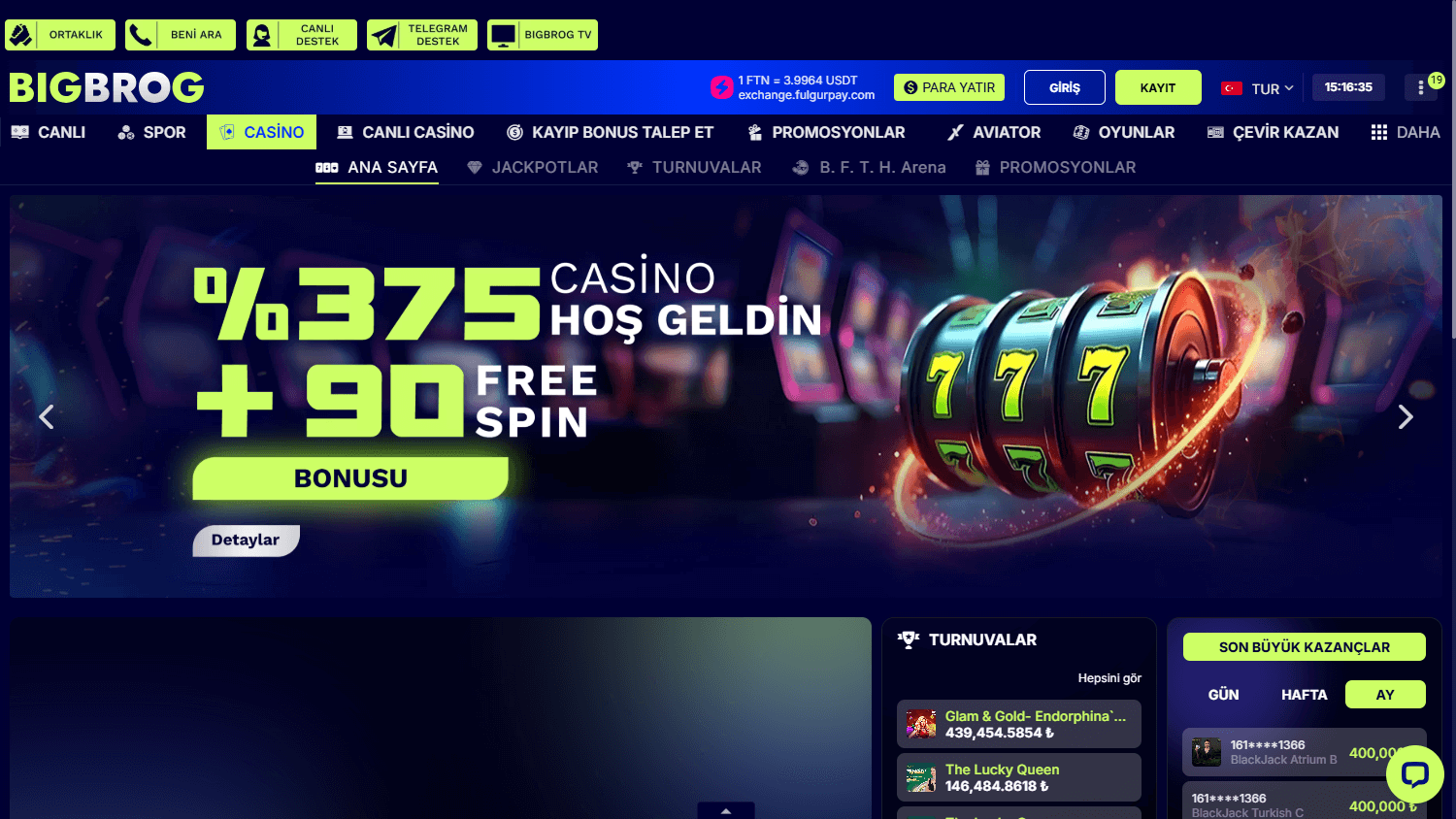 BigBrog Casino