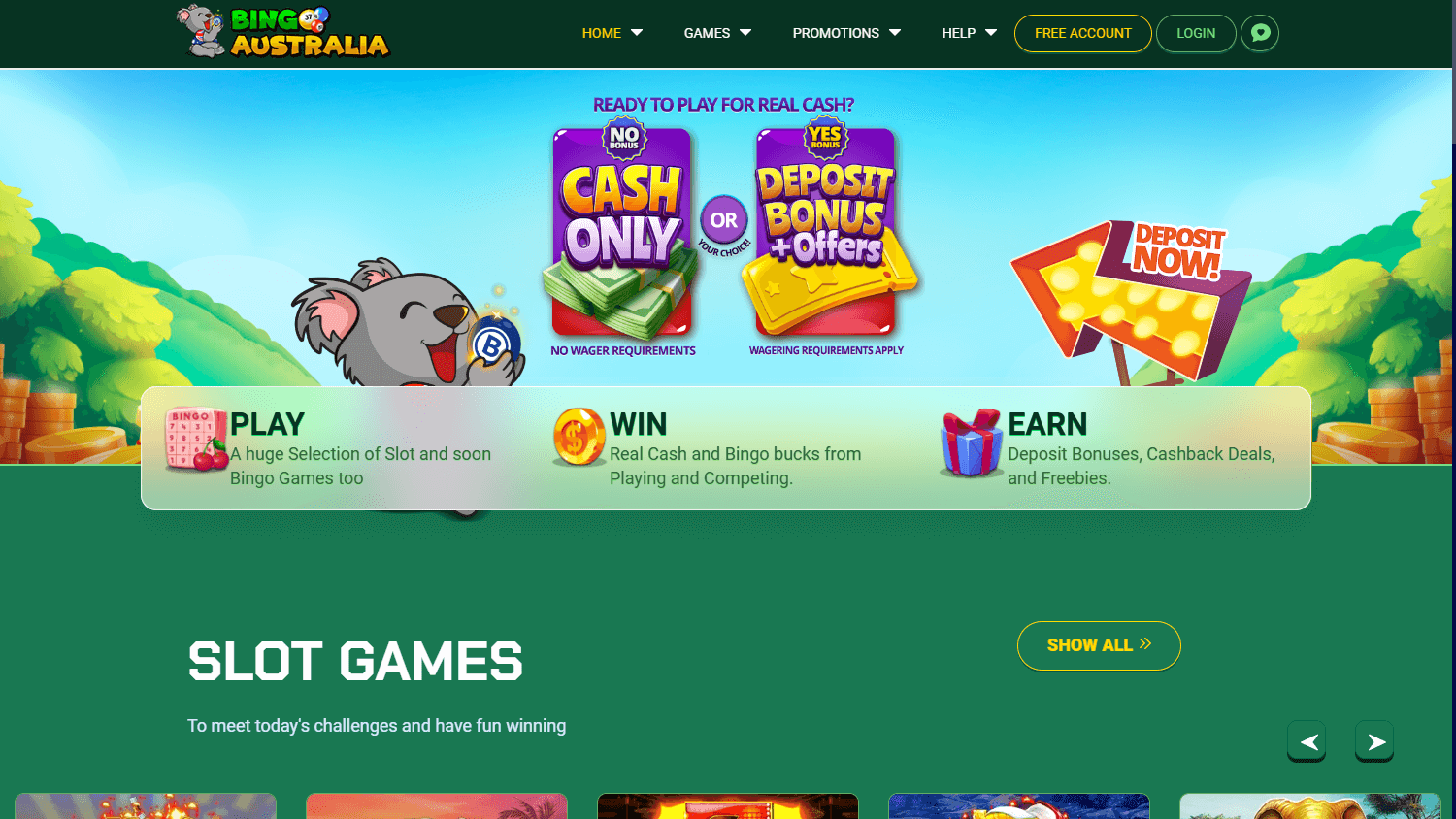 Bingo Australia Casino