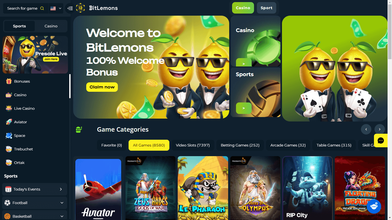 BitLemons Casino