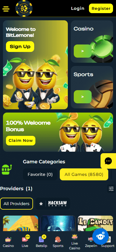BitLemons Casino