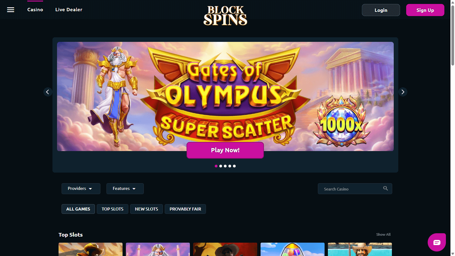 Blockspins Casino
