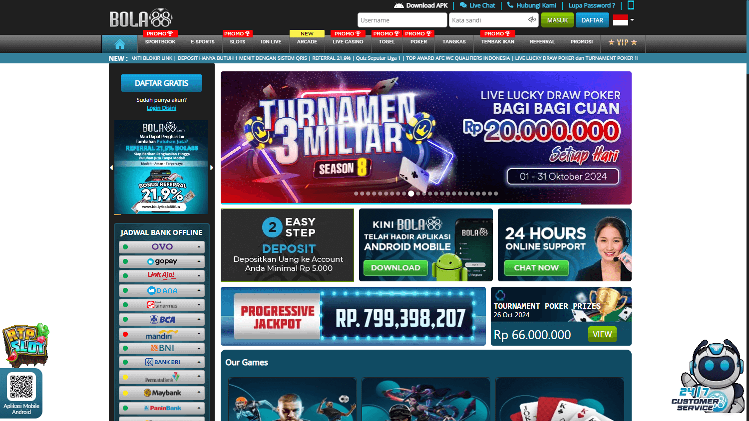 Bola88 Casino