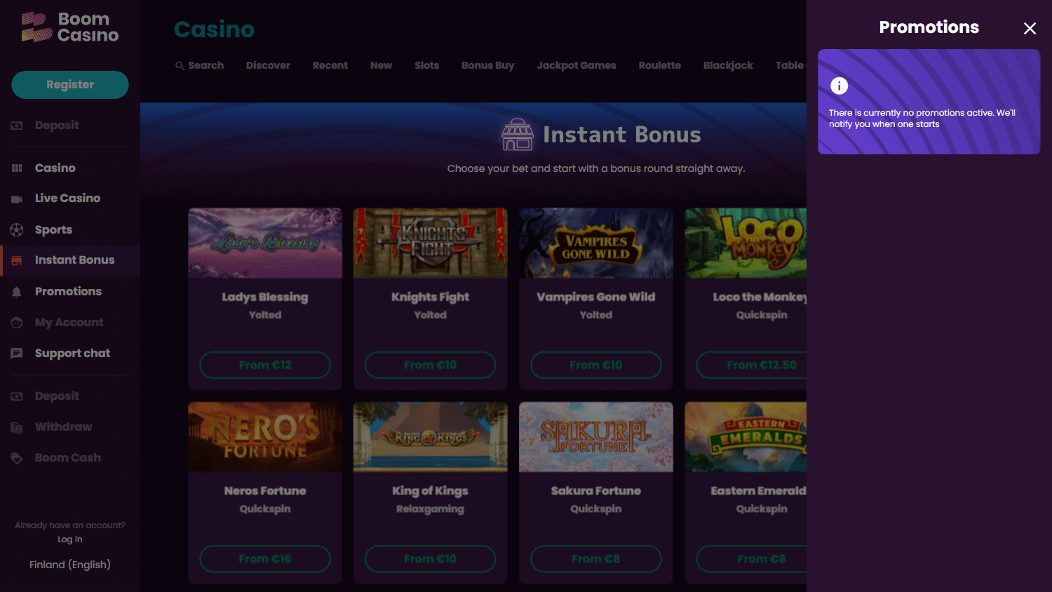 Boom Casino