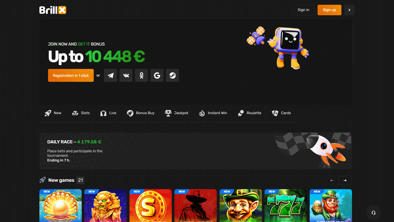 Brillx Casino