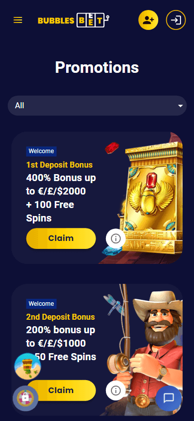 Bubbles Bet Casino