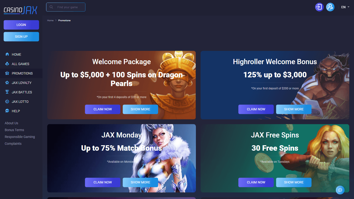 CasinoJAX
