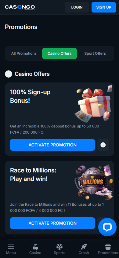 CASONGO Casino