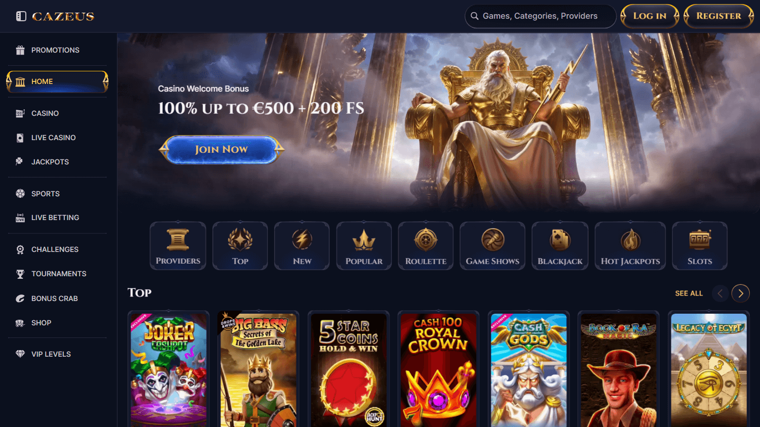 Cazeus Casino