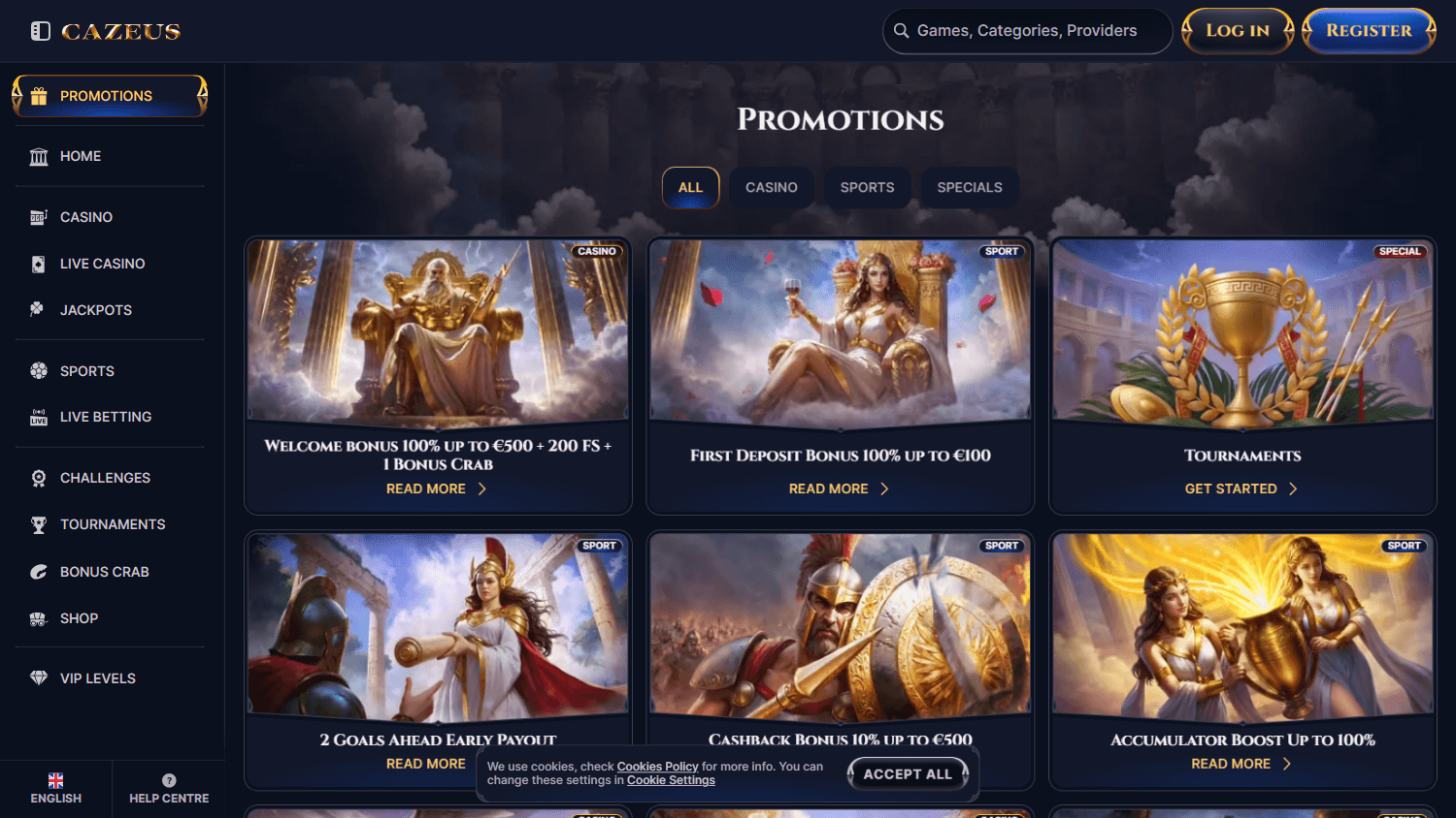 Cazeus Casino