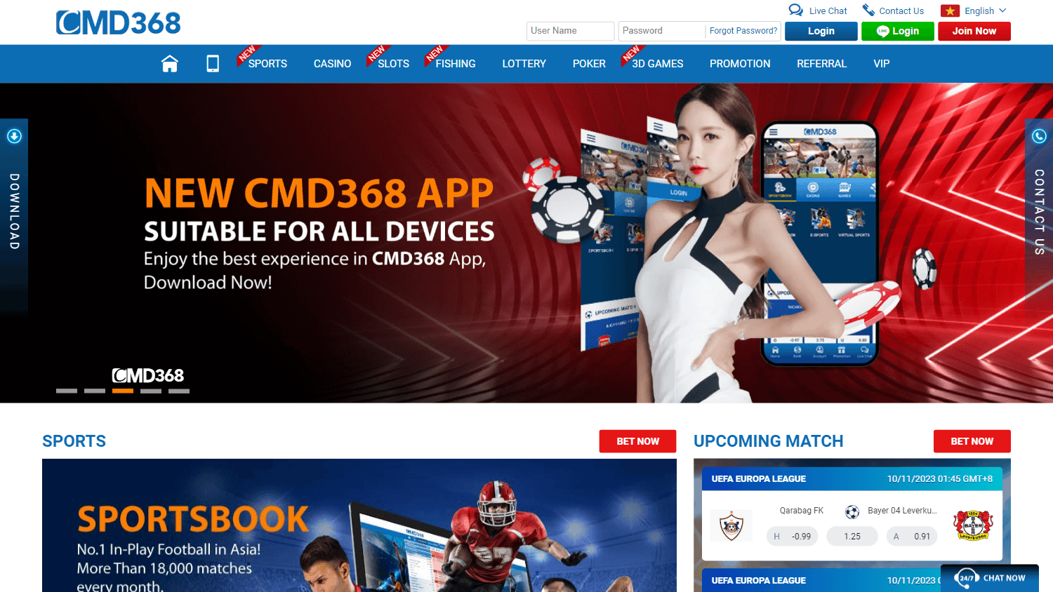 CMD368 Casino