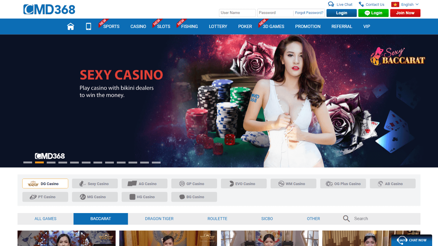 CMD368 Casino
