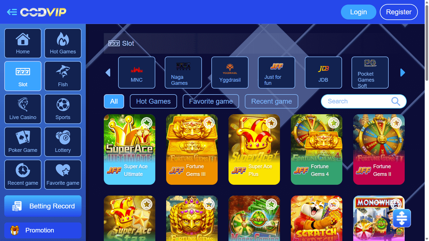 CODVIP Casino