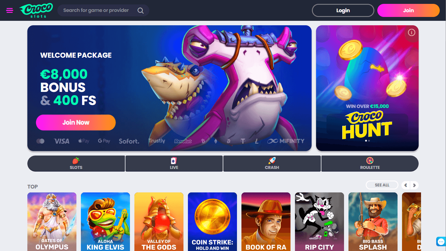 Crocoslots Casino