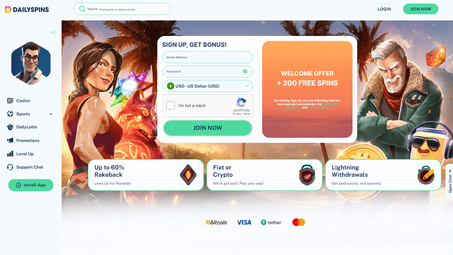 Dailyspins Casino