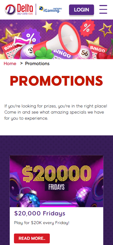Delta Bingo Online Casino