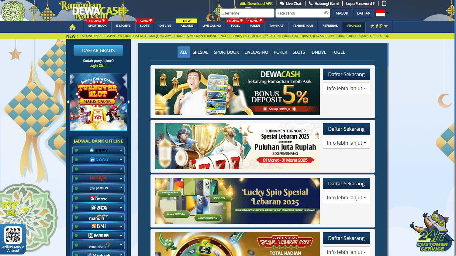 DEWACASH Casino
