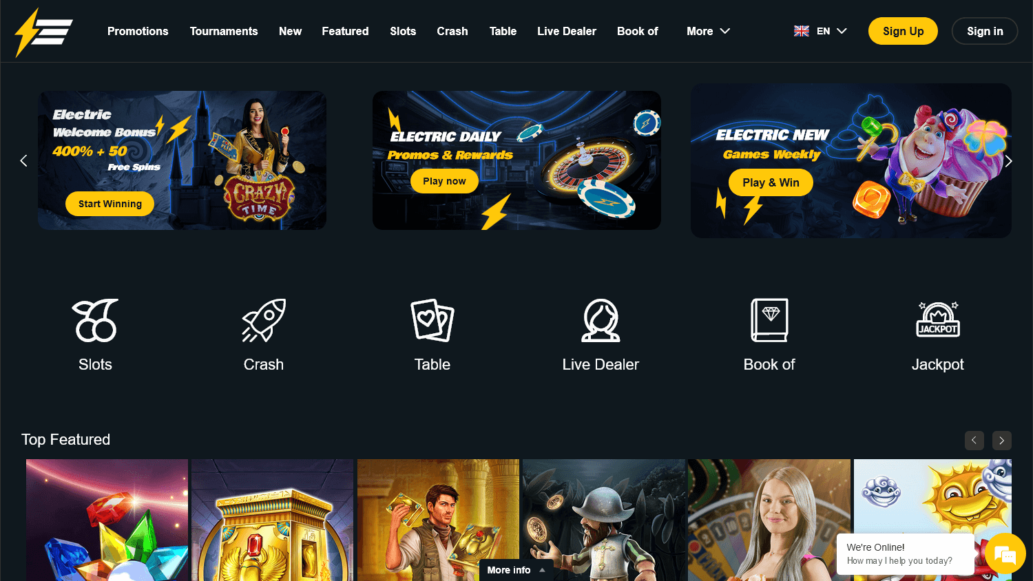 Electric Wins Casino