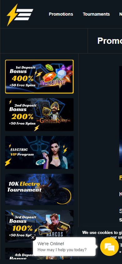 Electric Wins Casino